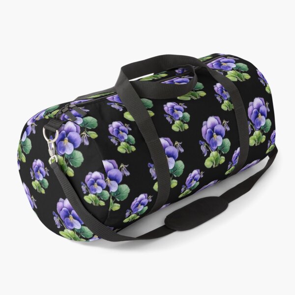 Item preview, Winter's Whisper: A delicate pattern featuring clusters of violets, symbolizing humility and faithfulness. designed and sold by Camel & Quirk.