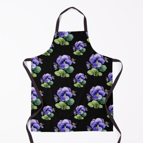 Item preview, Winter's Whisper: A delicate pattern featuring clusters of violets, symbolizing humility and faithfulness. designed and sold by Grang Art Artistic Designs.