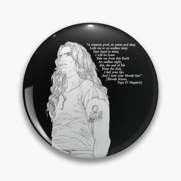 Item preview, Bloody Kisses Type O' Negative Portraid Sketch designed and sold by RowenaTmT.