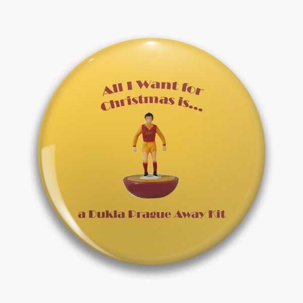 Item preview, Half Man Half Biscuit - All I Want For Christmas is a Dukla Prague Away Kit - Football Club designed and sold by Fuzzdandy Designs.