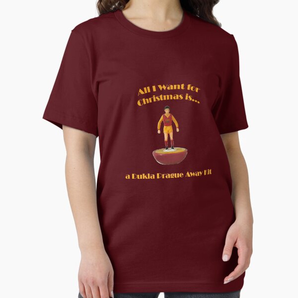 Item preview, Half Man Half Biscuit - All I Want For Christmas is a Dukla Prague Away Kit - Football Club designed and sold by Fuzzdandy Designs.