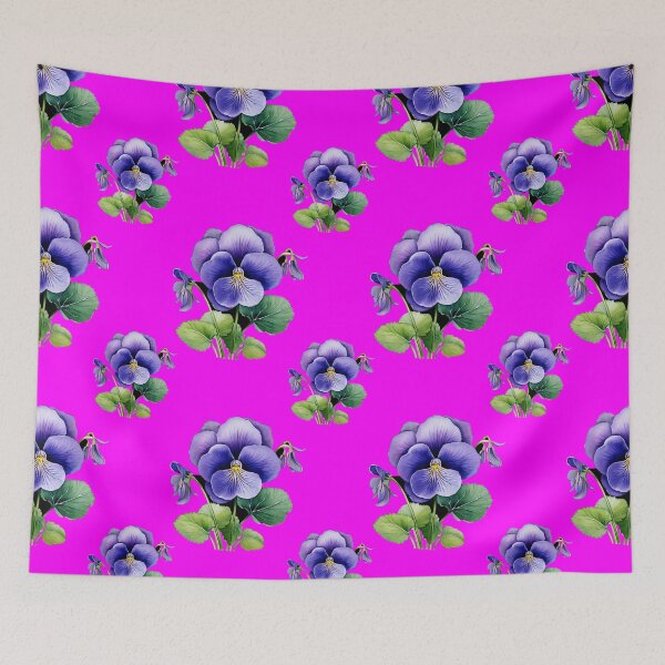 Item preview, Violet Dreams: A delicate pattern featuring clusters of violets, symbolizing humility and faithfulness. designed and sold by Grang Art Artistic Designs.