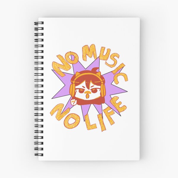Item preview, No Music No Life Quotes Graphic designed and sold by aeniSafila.