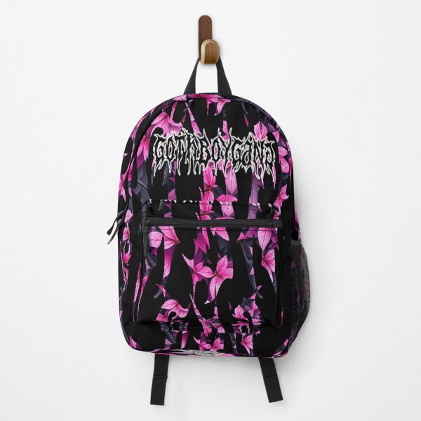 Item preview, GOTH BOY GANG - PINK LEAVES - GBG LOGO designed and sold by Goth Boy Gang.