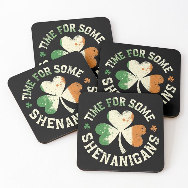 Item preview, St. Patrick's Time For Some Shenanigans Clover Funny Party designed and sold by Blok45.