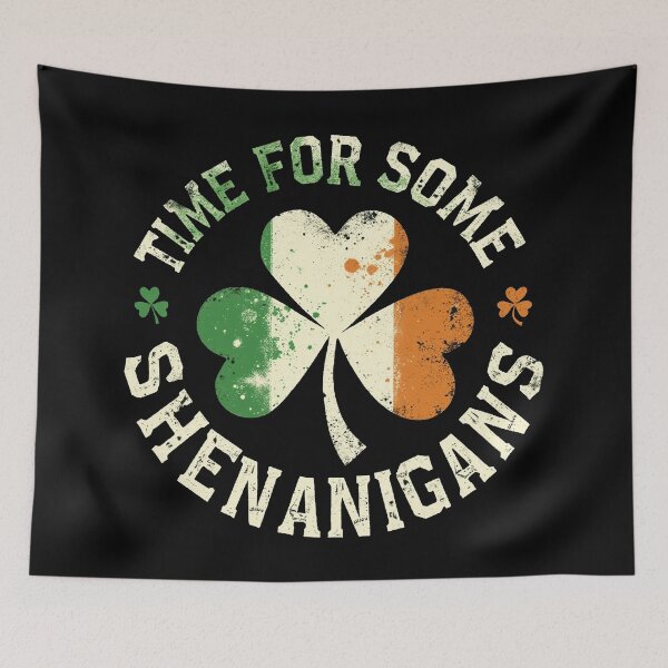 Item preview, St. Patrick's Time For Some Shenanigans Clover Funny Party designed and sold by Blok45.