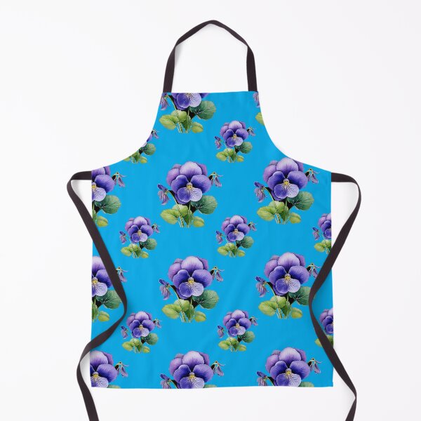 Item preview, Violet Vignettes: A delicate pattern featuring clusters of violets, symbolizing humility and faithfulness. designed and sold by Grang Art Artistic Designs.