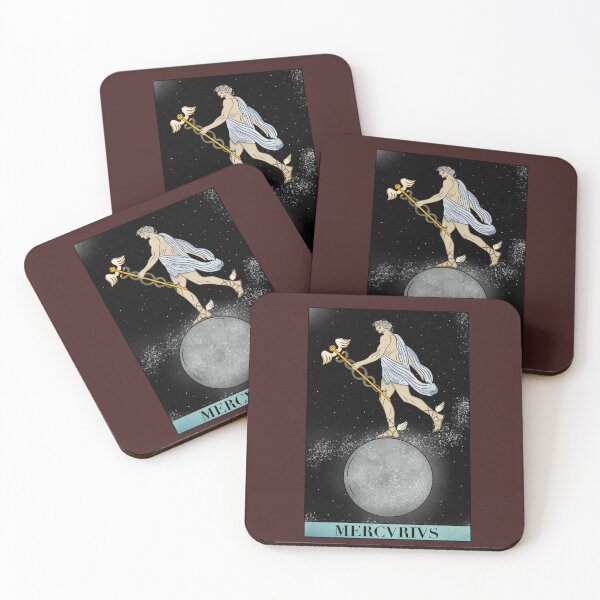 Item preview, Mercury God with Planet Mercury - Cosmic Art for Classicists designed and sold by Ancient-Tales.