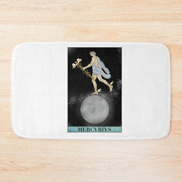 Item preview, Mercury God with Planet Mercury - Cosmic Art for Classicists designed and sold by Ancient-Tales.