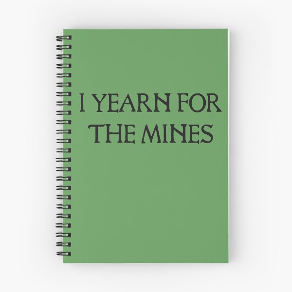 Item preview, Medieval I Yearn For The Mines designed and sold by Skull Fern.