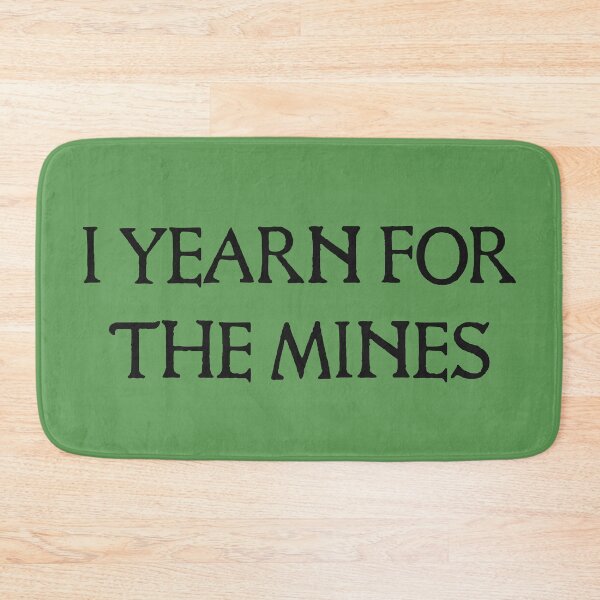 Item preview, Medieval I Yearn For The Mines designed and sold by Skull Fern.