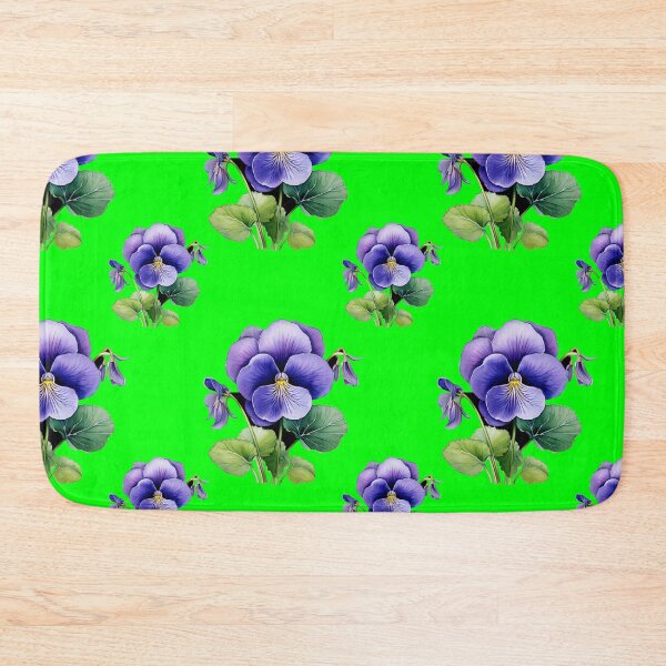 Item preview, Purple Parade: A delicate pattern featuring clusters of violets, symbolizing humility and faithfulness. designed and sold by Grang Art Artistic Designs.
