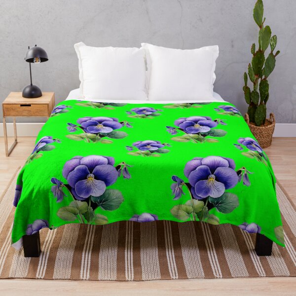 Item preview, Purple Parade: A delicate pattern featuring clusters of violets, symbolizing humility and faithfulness. designed and sold by Grang Art Artistic Designs.