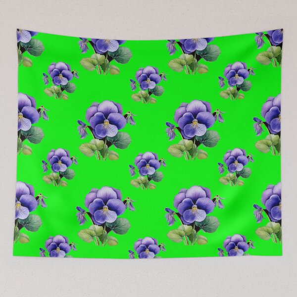 Item preview, Purple Parade: A delicate pattern featuring clusters of violets, symbolizing humility and faithfulness. designed and sold by Grang Art Artistic Designs.