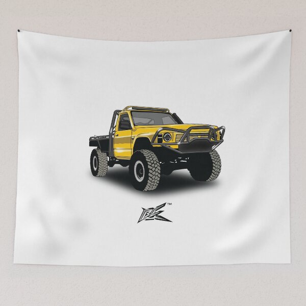 Item preview,  patrol y60 ute yellow  designed and sold by NaquashM.