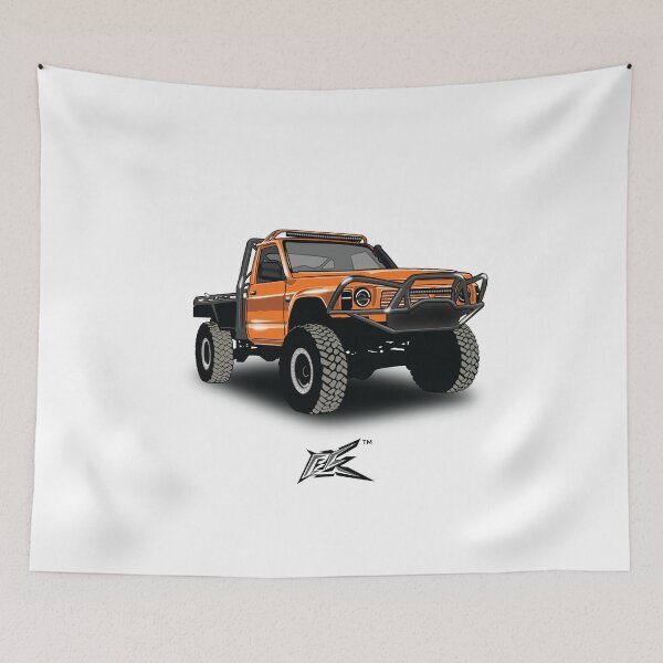 Item preview,  patrol y60 ute orange designed and sold by NaquashM.