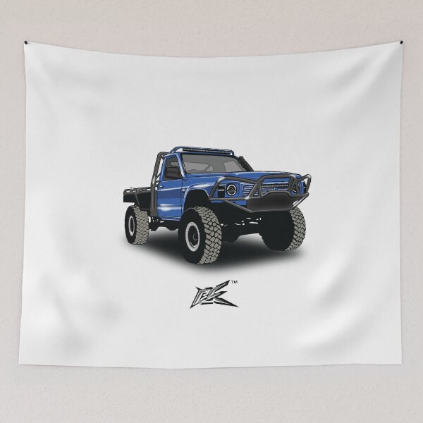 Item preview, nissan patrol y60 ute blue  designed and sold by NaquashM.