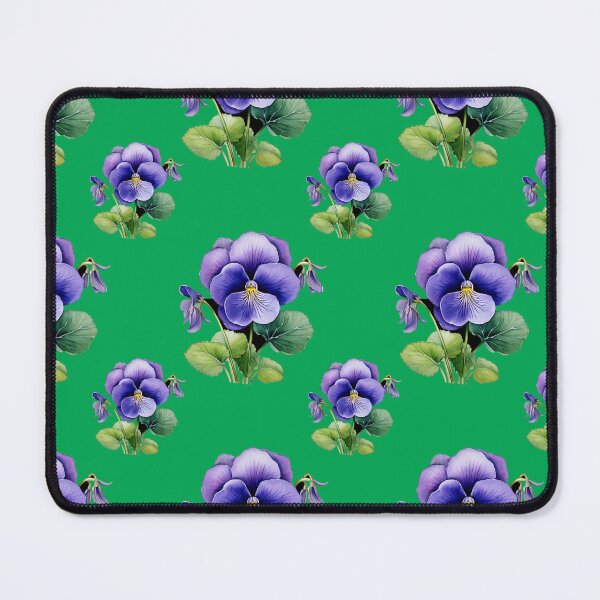 Item preview, Purple Charm: A delicate pattern featuring clusters of violets, symbolizing humility and faithfulness. designed and sold by Grang Art Artistic Designs.