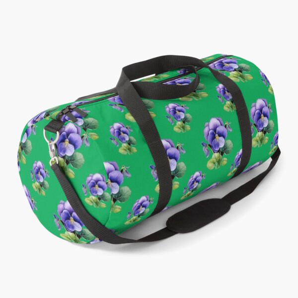 Item preview, Purple Charm: A delicate pattern featuring clusters of violets, symbolizing humility and faithfulness. designed and sold by Camel & Quirk.