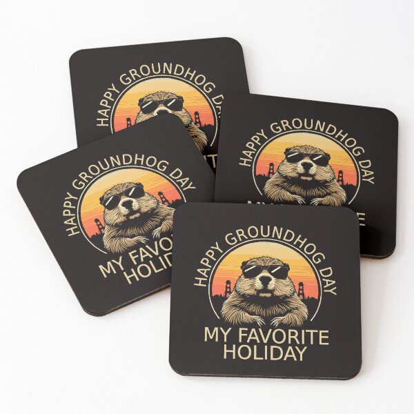 Item preview, Happy Groundhog Day Cool Design for Fun Lovers designed and sold by AxelBrook.