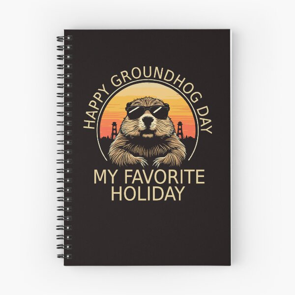 Item preview, Happy Groundhog Day Cool Design for Fun Lovers designed and sold by AxelBrook.