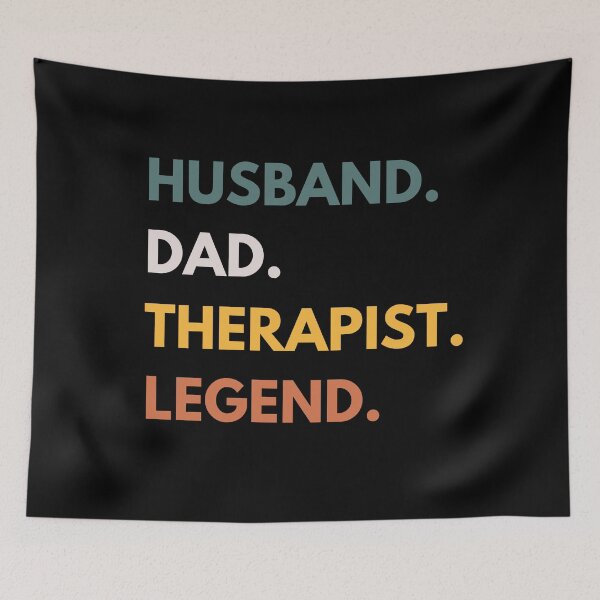 Item preview, Husband Dad Therapist Legend Funny designed and sold by CuteLovelyDesigns.