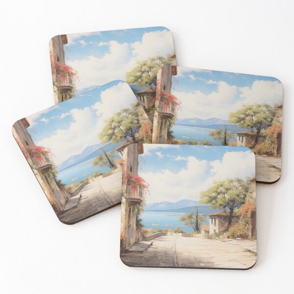Item preview, Coastal Town designed and sold by SpectralSummer.