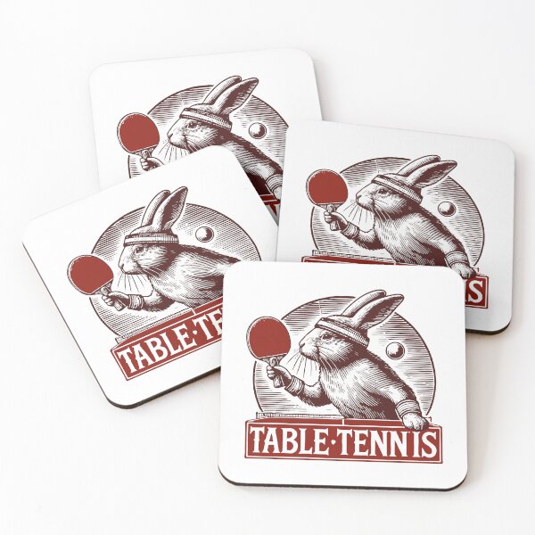 Item preview, Hase Vintage Retro Table Tennis Enthusiast designed and sold by LuminOrb.