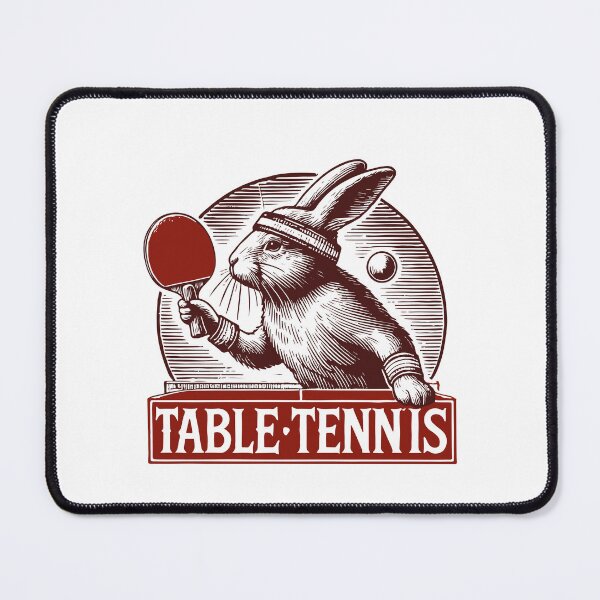 Item preview, Hase Vintage Retro Table Tennis Enthusiast designed and sold by LuminOrb.