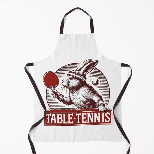 Item preview, Hase Vintage Retro Table Tennis Enthusiast designed and sold by LuminOrb.