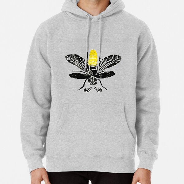 Fire Fly Lightning Bug Delight By Rafi Perez Pullover Hoodie