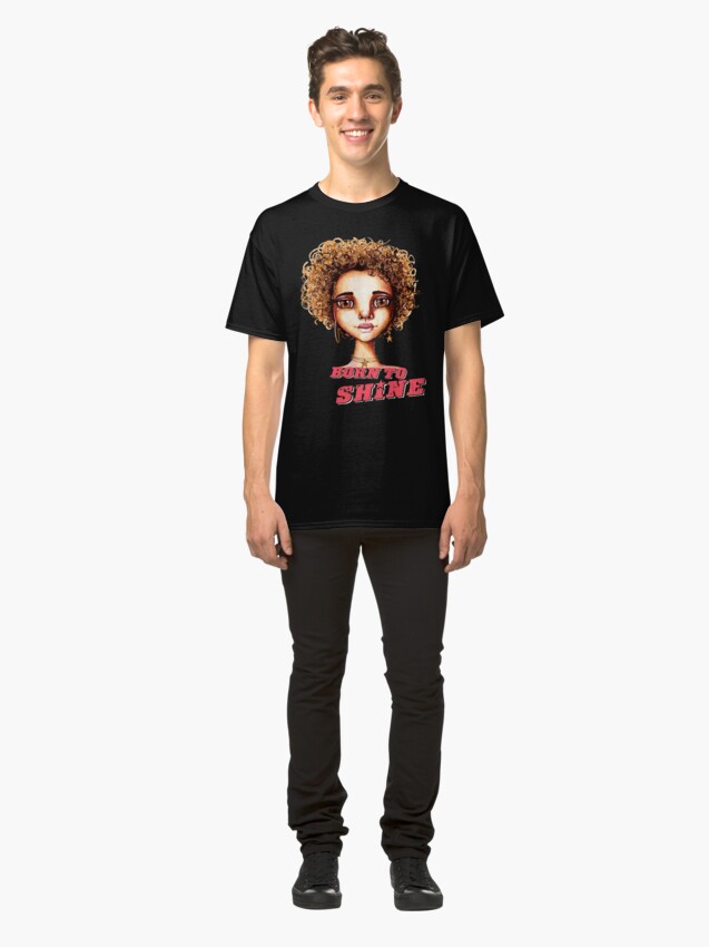 Alternate view of Born to Shine Classic T-Shirt