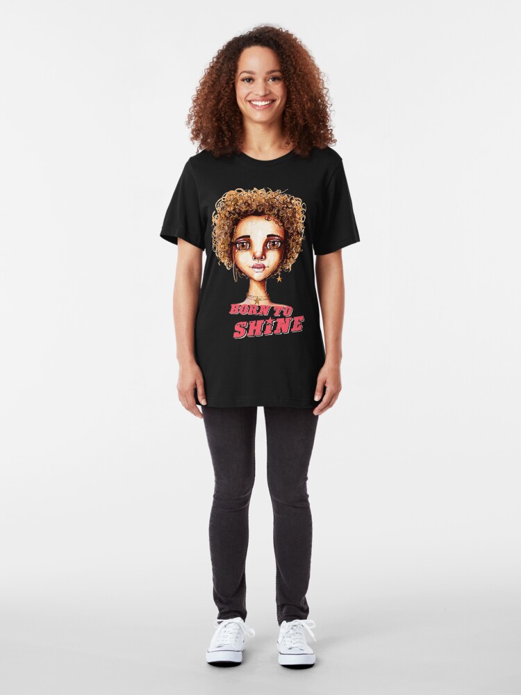 Alternate view of Born to Shine Slim Fit T-Shirt