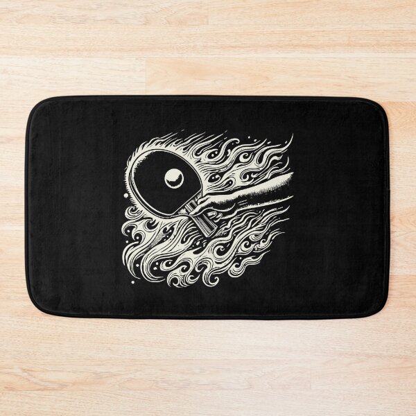 Item preview, Fiery Table Tennis Racket For Dynamic Games designed and sold by LuminOrb.