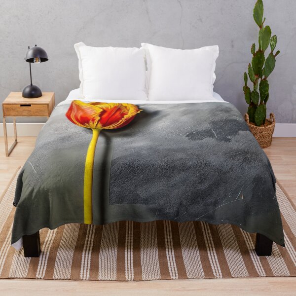 Item preview, Abstract grunge background with tulip designed and sold by Marcu Ioachim.