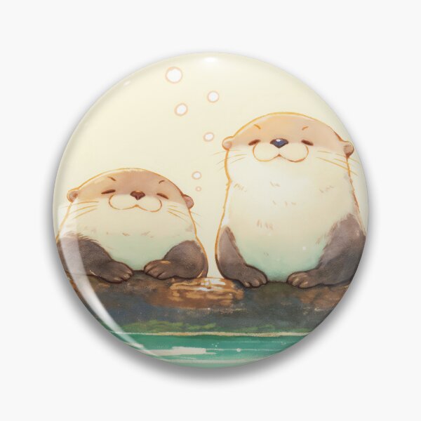 Item preview, Joyful Otter Duo by the Water designed and sold by AshiraCreations.