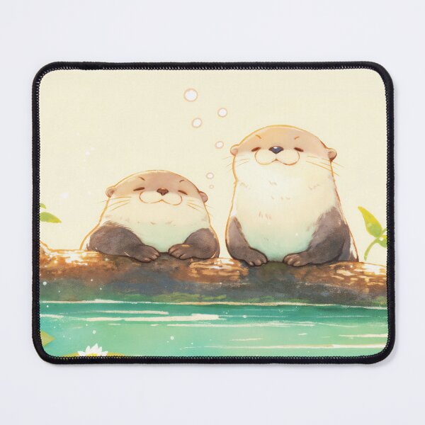 Item preview, Joyful Otter Duo by the Water designed and sold by AshiraCreations.