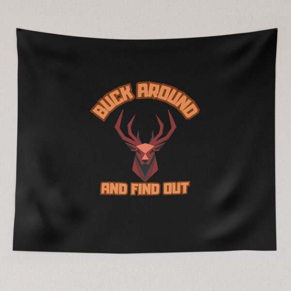 Item preview, Buck around and find out designed and sold by FelkMariShop.