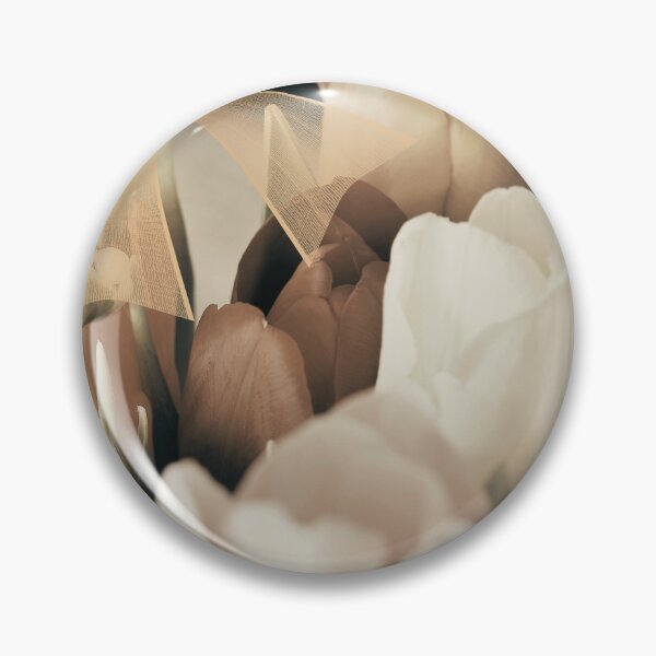 Item preview, Vintage-Inspired Faded Tulips with Transparent Bow designed and sold by CountyKent.