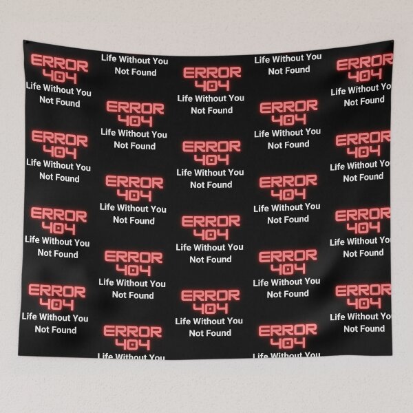 Item preview, Error 404: Life Without You Not Found - Dark Backgrounds designed and sold by Kimberly Reddick.