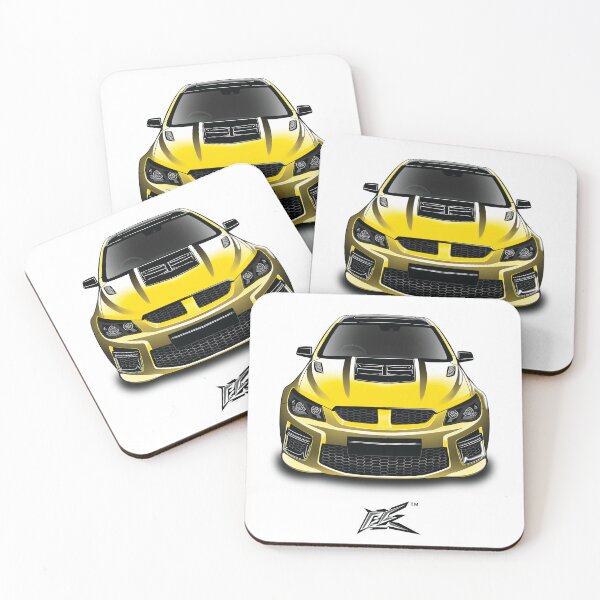 Item preview, commodore gts r8 yellow  designed and sold by NaquashM.