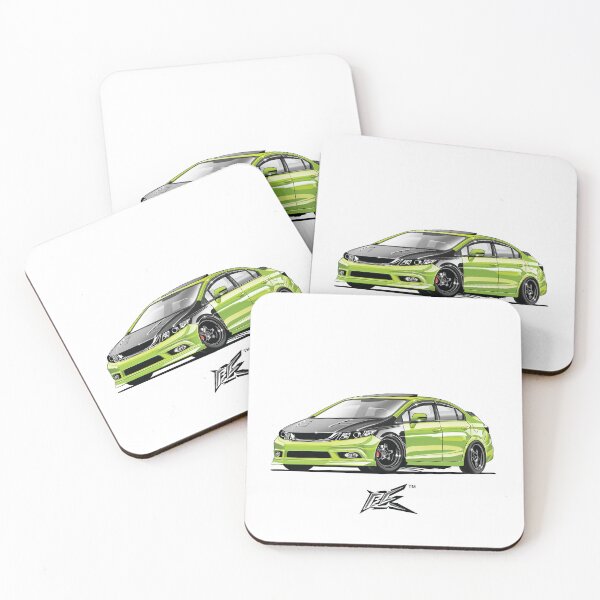 Item preview, civic fb6 carbon lemon green  designed and sold by NaquashM.