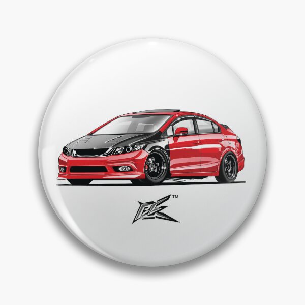 Item preview, civic fb6 carbon red designed and sold by NaquashM.