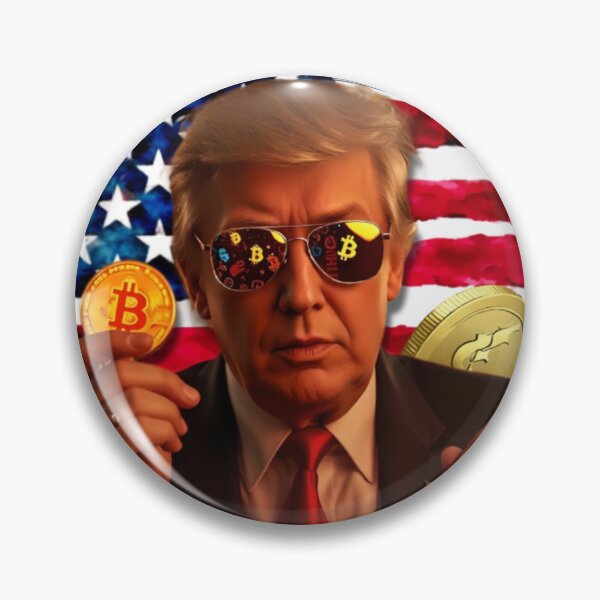 Item preview, Trump in Crypto We Trust - Trump bitcoin designed and sold by ART-HOME-PAWS.