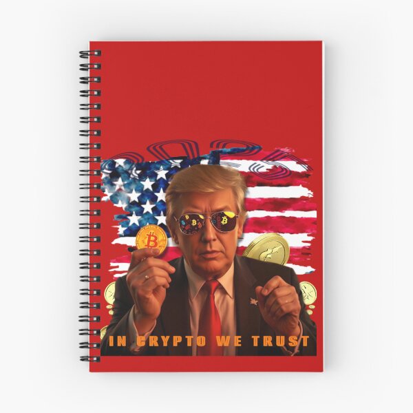 Item preview, Trump in Crypto We Trust - Trump bitcoin designed and sold by ART-HOME-PAWS.