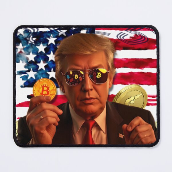 Item preview, Trump in Crypto We Trust - Trump bitcoin designed and sold by ART-HOME-PAWS.
