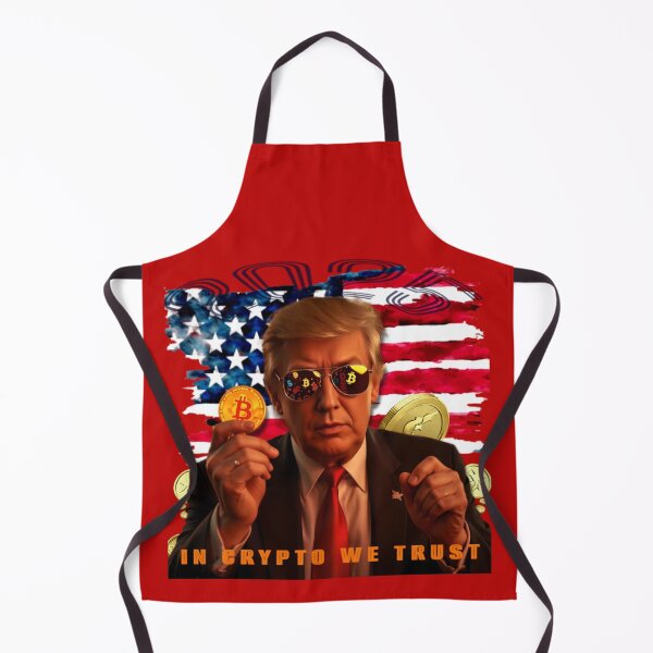 Item preview, Trump in Crypto We Trust - Trump bitcoin designed and sold by ART-HOME-PAWS.