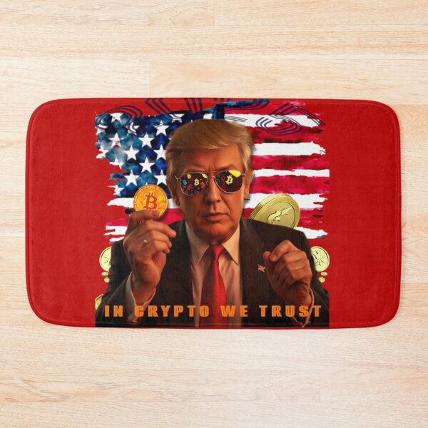 Item preview, Trump in Crypto We Trust - Trump bitcoin designed and sold by ART-HOME-PAWS.