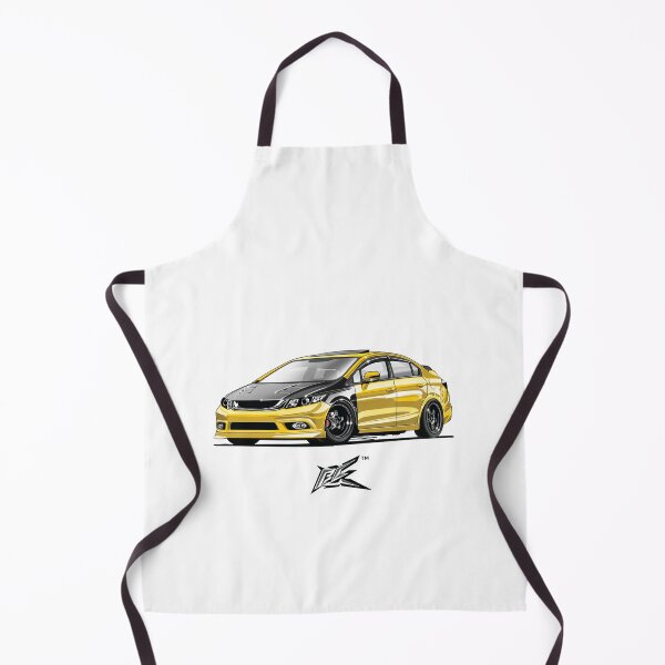 Item preview, civic fb6 carbon yellow designed and sold by NaquashM.