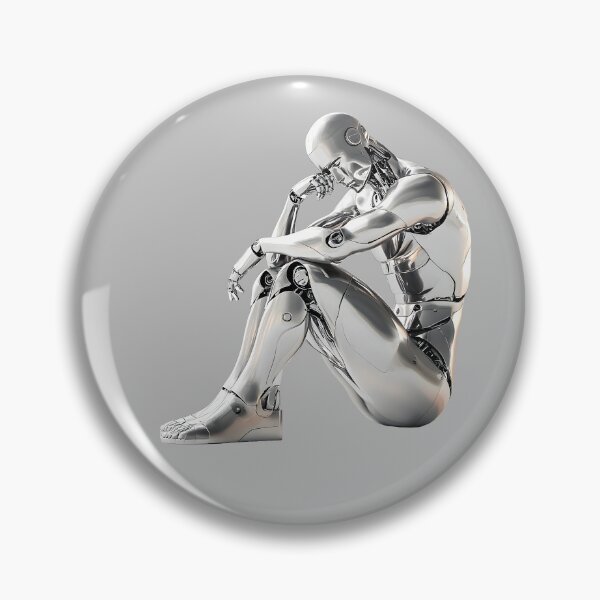 Item preview, HANG ON, LET ME OVERTHINK THIS - ANDROID, ROBOT designed and sold by Danicus666.